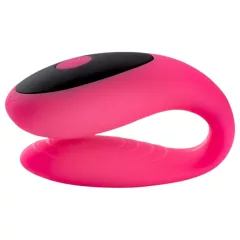   Virgite - remote-controlled couple’s vibrator (black and pink)