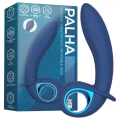 INTOYOU Palha - rechargeable, inflatable vibrator (blue)