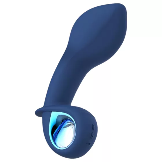 INTOYOU Palha - rechargeable, inflatable vibrator (blue)
