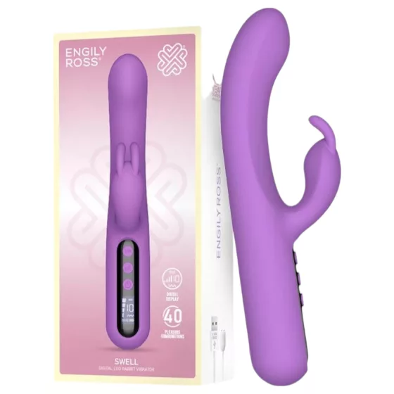 Engily Ross Swell - Rechargeable Digital Clitoral Vibrator (Purple)
