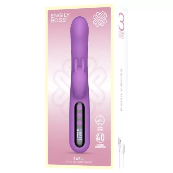 Engily Ross Swell - Rechargeable Digital Clitoral Vibrator (Purple)