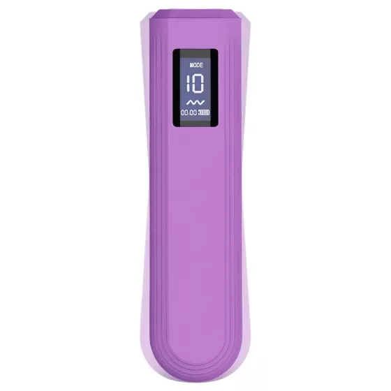 Engily Ross Whim - Rechargeable Digital Wand Vibrator (Purple)