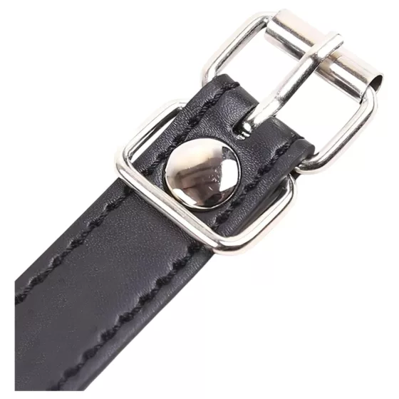 Latetobed - Lip-Shaped Silicone Gag (Black)