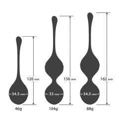 Engily Ross Taylor 2.0 - 3-Piece Kegel Ball Set (Purple)