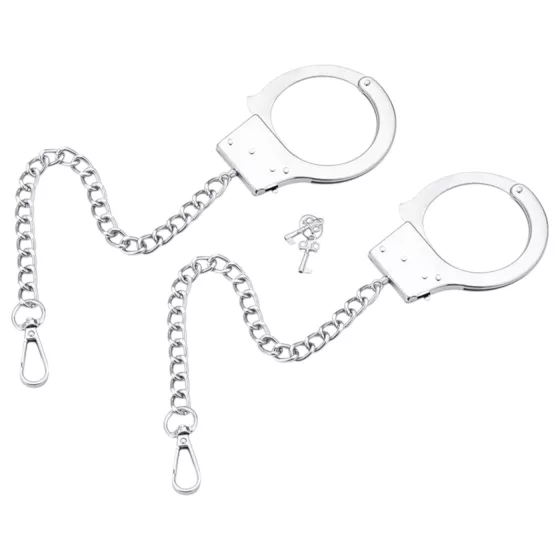 LateToBed BDSM - Separate Handcuffs (Silver)