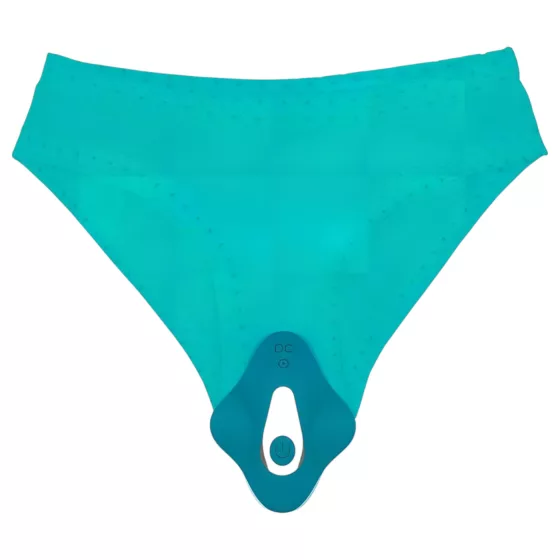 LateToBed Ferty - remote‑controlled clitoral vibrator panty insert (blue)