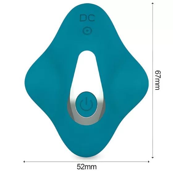 LateToBed Ferty - remote‑controlled clitoral vibrator panty insert (blue)