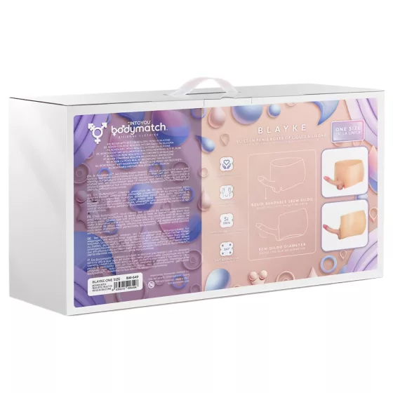 INTOYOU - Strap-On Realistic Dildo (Natural)