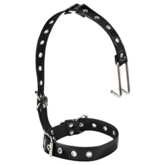 Latetobed - Collar with Nose Hook (Black)