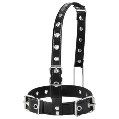 Latetobed - Collar with Nose Hook (Black)