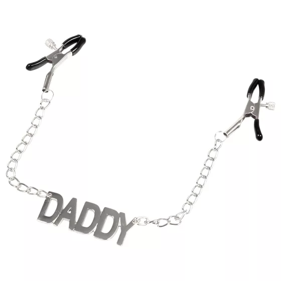 LateToBed Daddy - Nipple Clamps (Silver)
