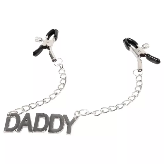 LateToBed Daddy - Nipple Clamps (Silver)