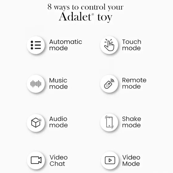 Adalet Gently - Smart G-Spot & Prostate Vibrator (Purple)