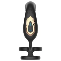   IntoYou Bruce - remote‑controlled rotating prostate vibrator with double ring (black)