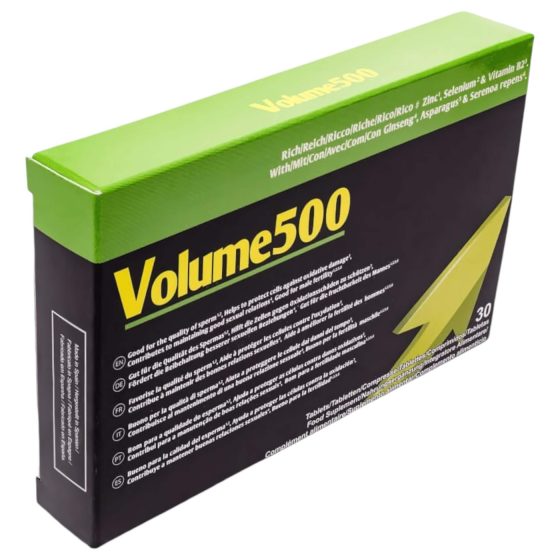 Volume500 - Dietary Supplement Capsules for Men (30 Capsules)