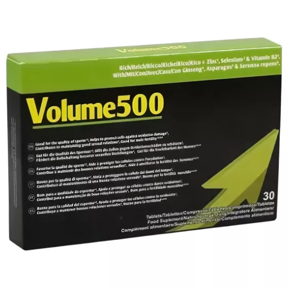 Volume500 - Dietary Supplement Capsules for Men (30ct)