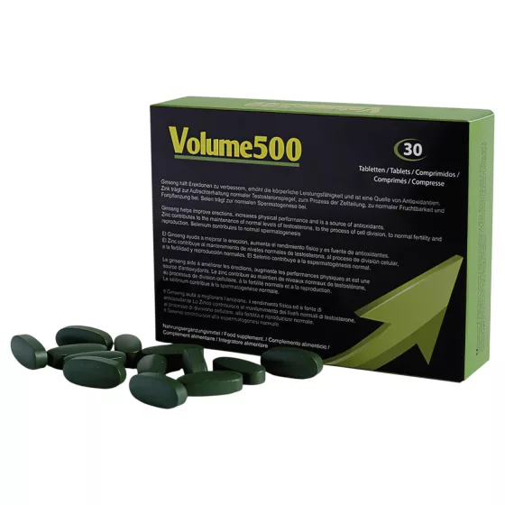 Volume500 - Dietary Supplement Capsules for Men (30ct)