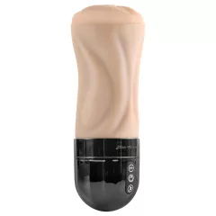   Zero Tolerance Tight Lipped - Suction Vibrating Stroker (Natural)