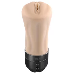   Zero Tolerance Tight Lipped - Suction Vibrating Stroker (Natural)