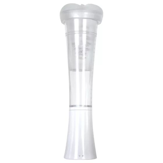 Zero Tolerance - Rechargeable Vibrating-Suction Masturbator (Clear)