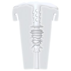   Zero Tolerance - Rechargeable Vibrating-Suction Masturbator (Clear)