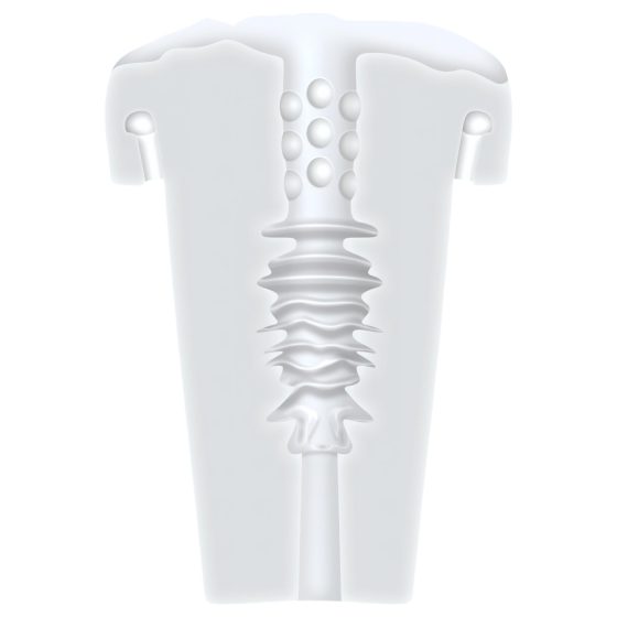 Zero Tolerance - Rechargeable Vibrating-Suction Masturbator (Clear)