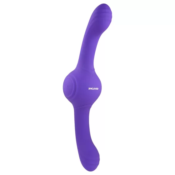 Evolved Dual Gyro Vibe - Rechargeable Vibrating Toy (Purple)