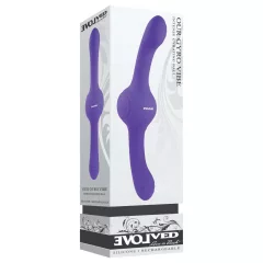 Evolved Dual Gyro Vibe - Rechargeable Vibrating Toy (Purple)