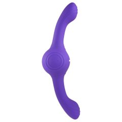   Evolved Dual Vibe - Rechargeable, Vibrating Dual Massager (Purple)
