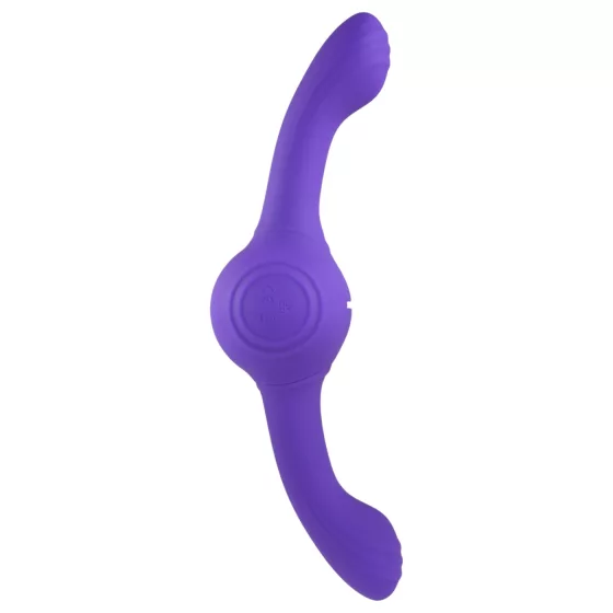 Evolved Dual Gyro Vibe - Rechargeable Vibrating Toy (Purple)