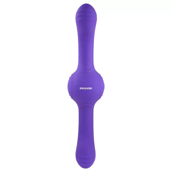 Evolved Dual Gyro Vibe - Rechargeable Vibrating Toy (Purple)