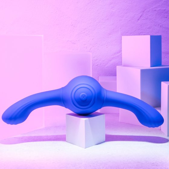 Evolved Dual Vibe - Rechargeable, Vibrating Dual Massager (Purple)