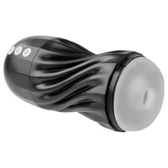   Playboy Solo Stroker - Rechargeable Suction Masturbator (Black) 
