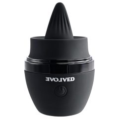 Evolved Tongue Tied - Rechargeable Tongue Vibrator (Black)