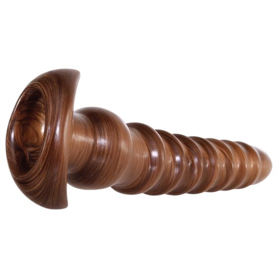 Evolved Twisted Love - Wood-Tone Anal Dildo Set