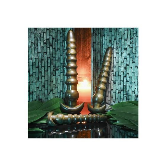 Evolved Twisted Love - Wood-Tone Anal Dildo Set