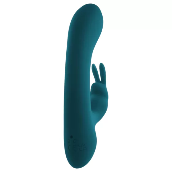 Playboy Rabbit - Rechargeable, Waterproof Clitoral Vibrator (Turquoise) 