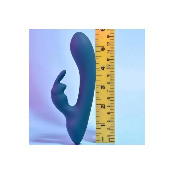 Playboy Rabbit - Rechargeable, Waterproof Clitoral Vibrator (Turquoise) 