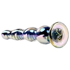 / Playboy Jewels - Curved Glass Dildo (Translucent)