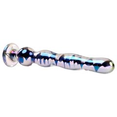 / Playboy Jewels - Curved Glass Dildo (Translucent)