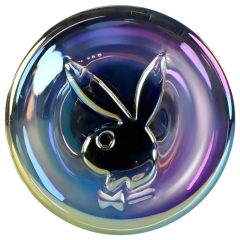 / Playboy Jewels - Curved Glass Dildo (Translucent)
