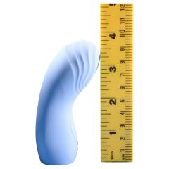 Evolved - textured finger vibrator (blue)