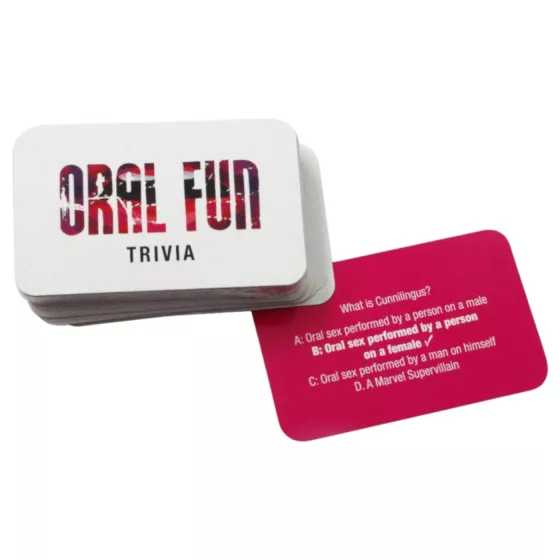 Oral Fun - erotic board game for couples (English‑language)
