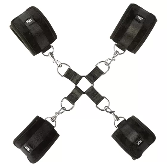 Sei Mio - Black Ankle & Wrist Cuffs