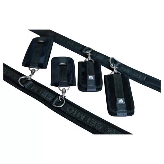Sei Mio - Black Thigh, Wrist, and Ankle Restraints