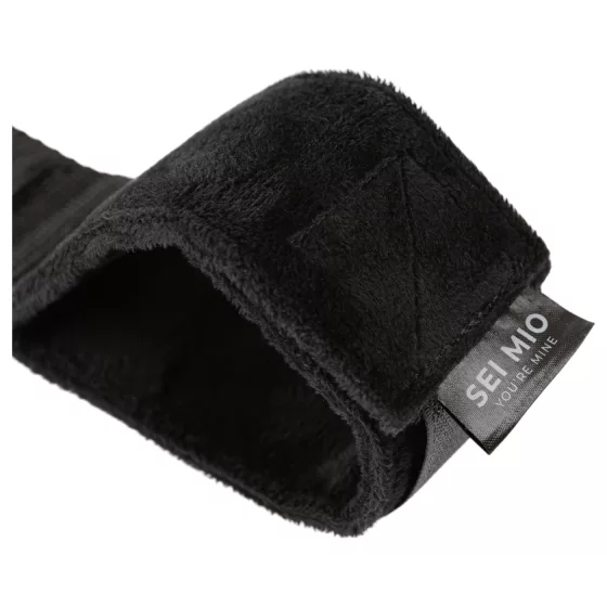 Sei Mio - Spreader Bar with Cuffs (Black)