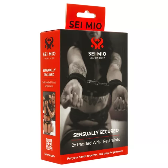 Sei Mio - soft cuffs (black)