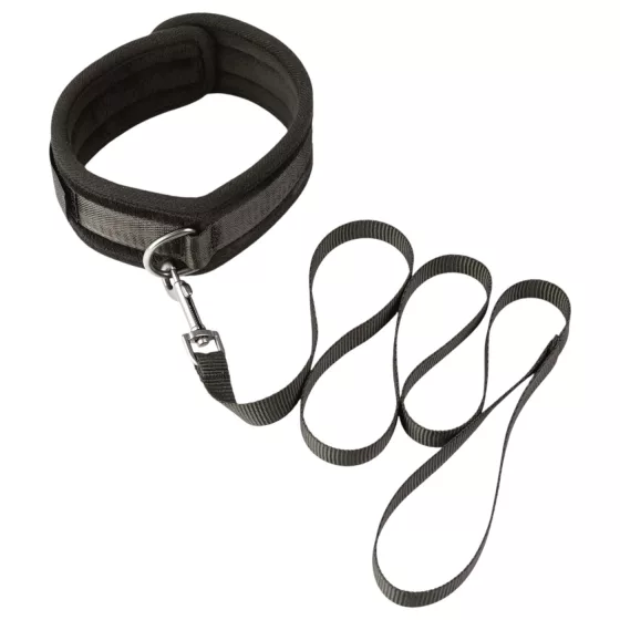 Sei Mio - Black Collar and Leash Set 