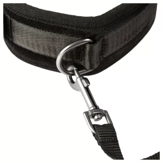 Sei Mio - Black Collar and Leash Set 