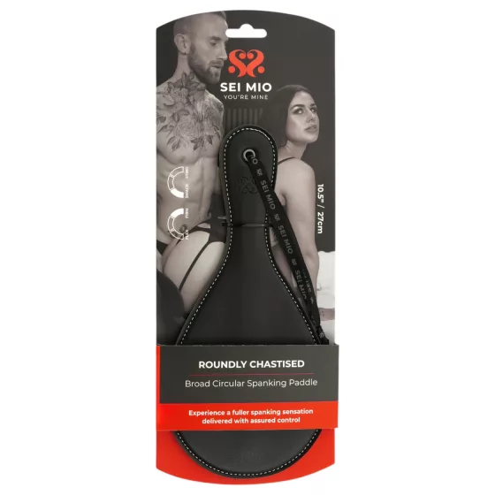 Sei Mio - Round Paddle (Black)